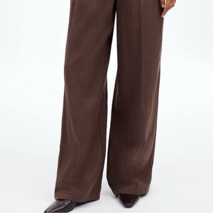 Elegant Brown Women's Pants